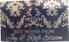 Foil Gift Label No 383a